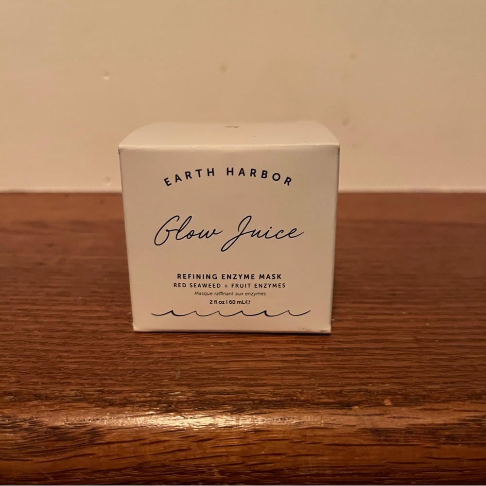 Earth Harbor Glow Juice Refining Enzyme Mask 2fl oz
